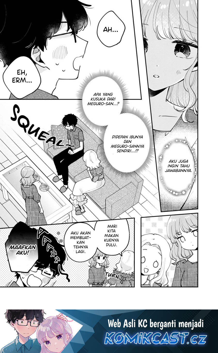 It’s Not Meguro-san’s First Time Chapter 69 Bahasa Indonesia